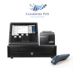 Retail POS System with Scanner by Clearwire POS
