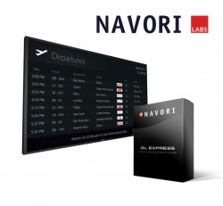 Airport Flight Information Digital Signage Solution by Navori