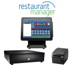 Restaurant Table Service Point of Sale by Restaurant Manager