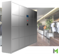 Self-Service Pick-Up Locker Solution by mBOX