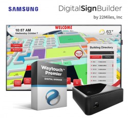 Campus Digital Wayfinding with Waytouch Premier Software by 22Miles