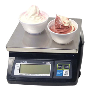 frozen yogurt scale